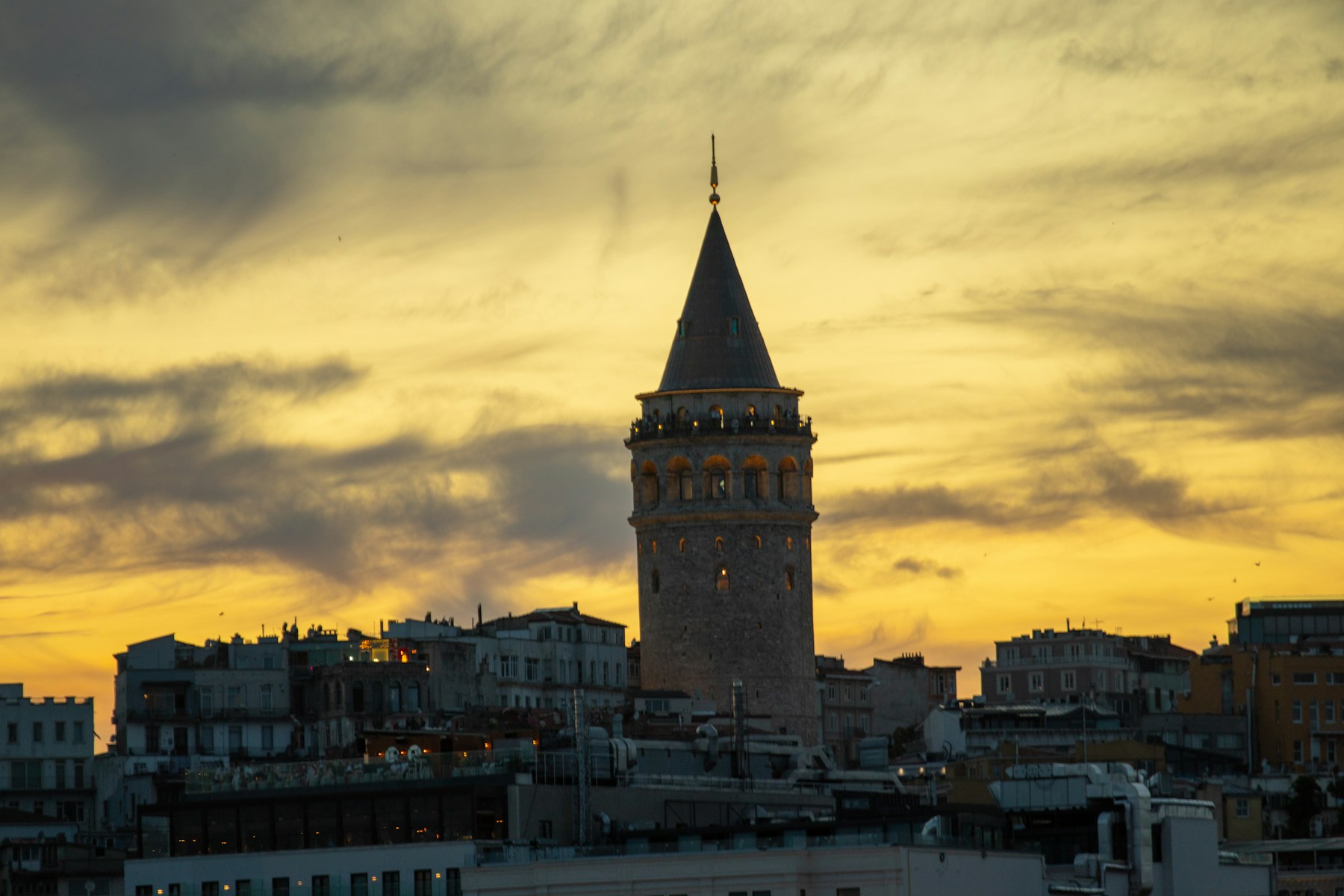 Istanbul at sunset